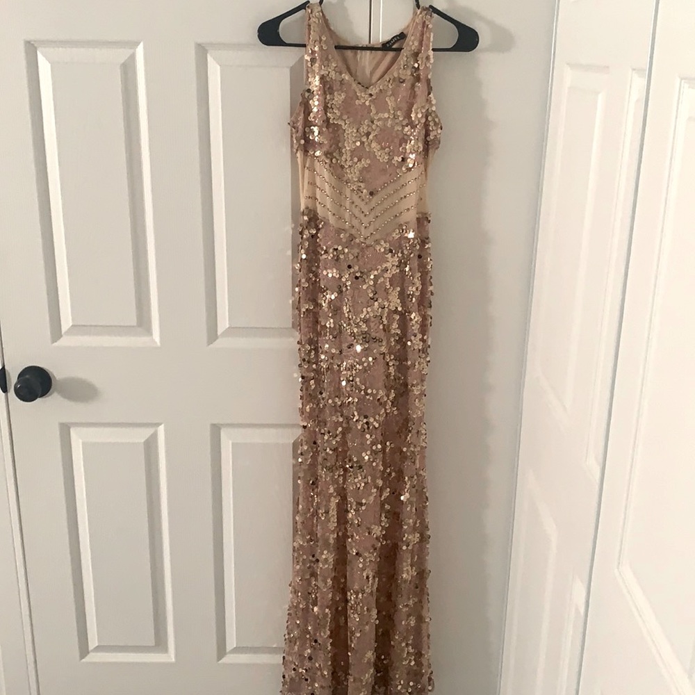 Sequin special occasion dress size s